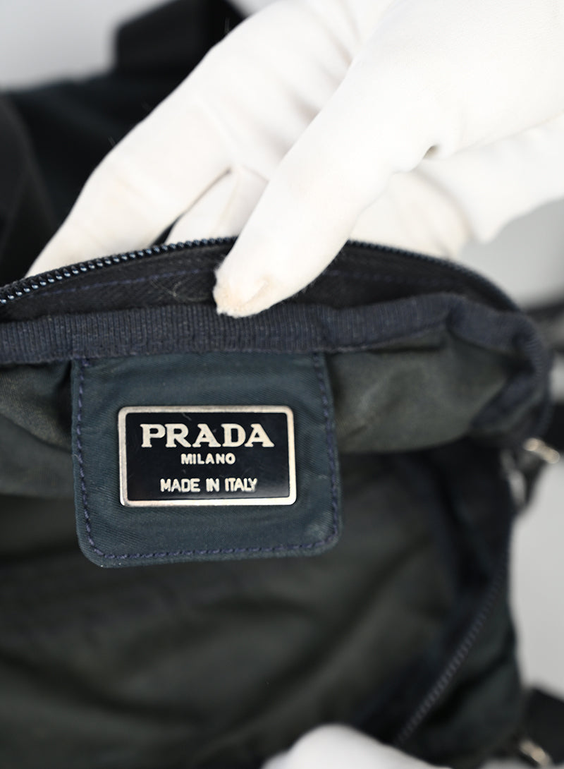 Prada Zaino Re-Nylon Blu
