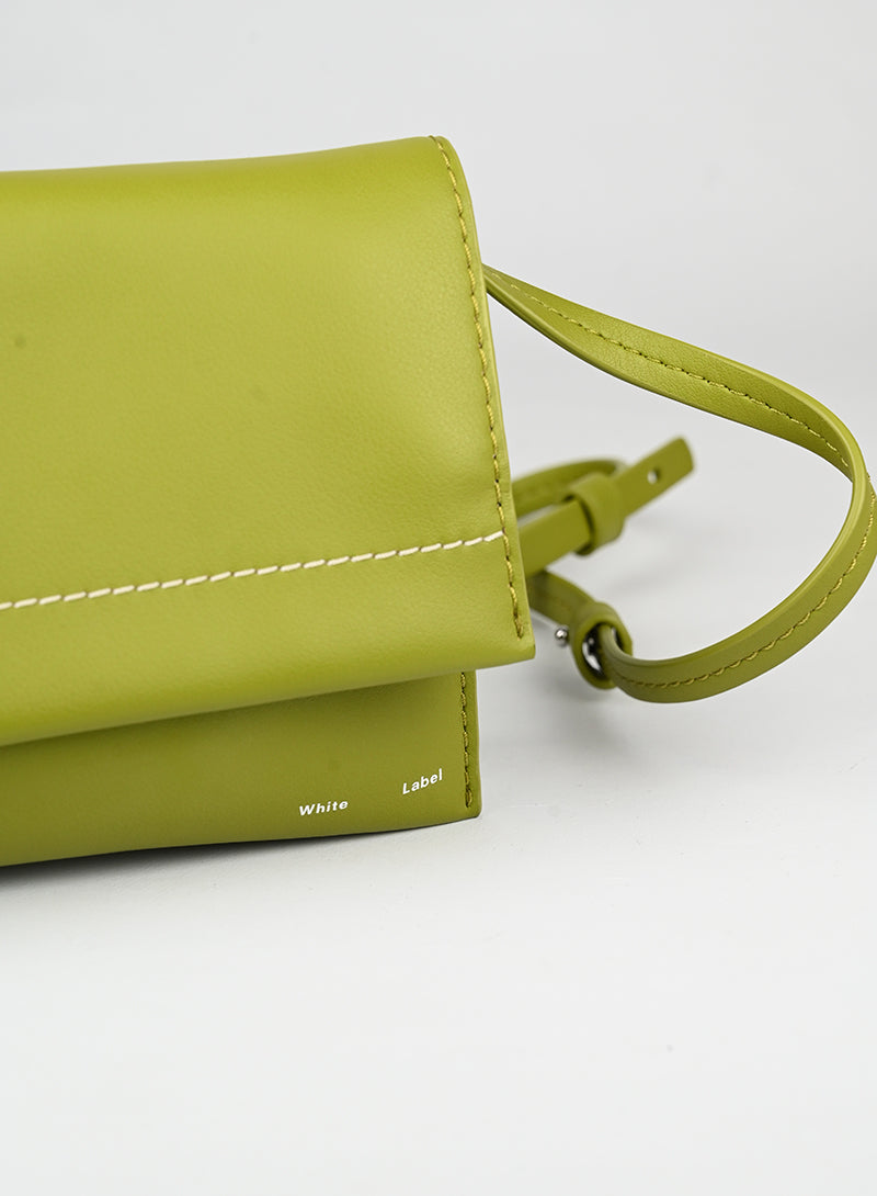 Proenza Schouler Borsa in pelle verde oliva -  lesleyluxuryvintage