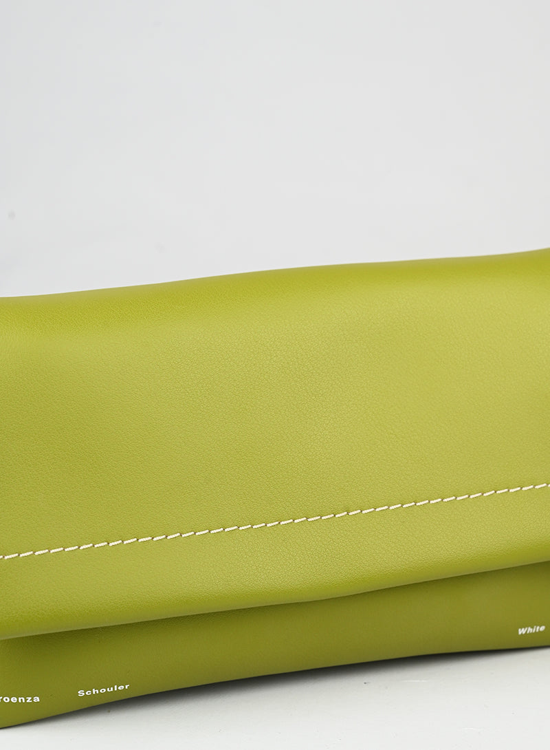 Proenza Schouler Borsa in pelle verde oliva -  lesleyluxuryvintage