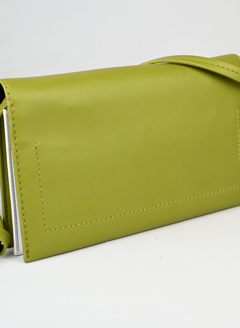 Proenza Schouler Borsa in pelle verde oliva -  lesleyluxuryvintage