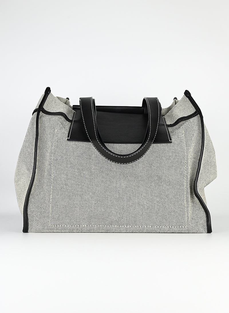 Proenza Schouler Shopper in canvas grigia