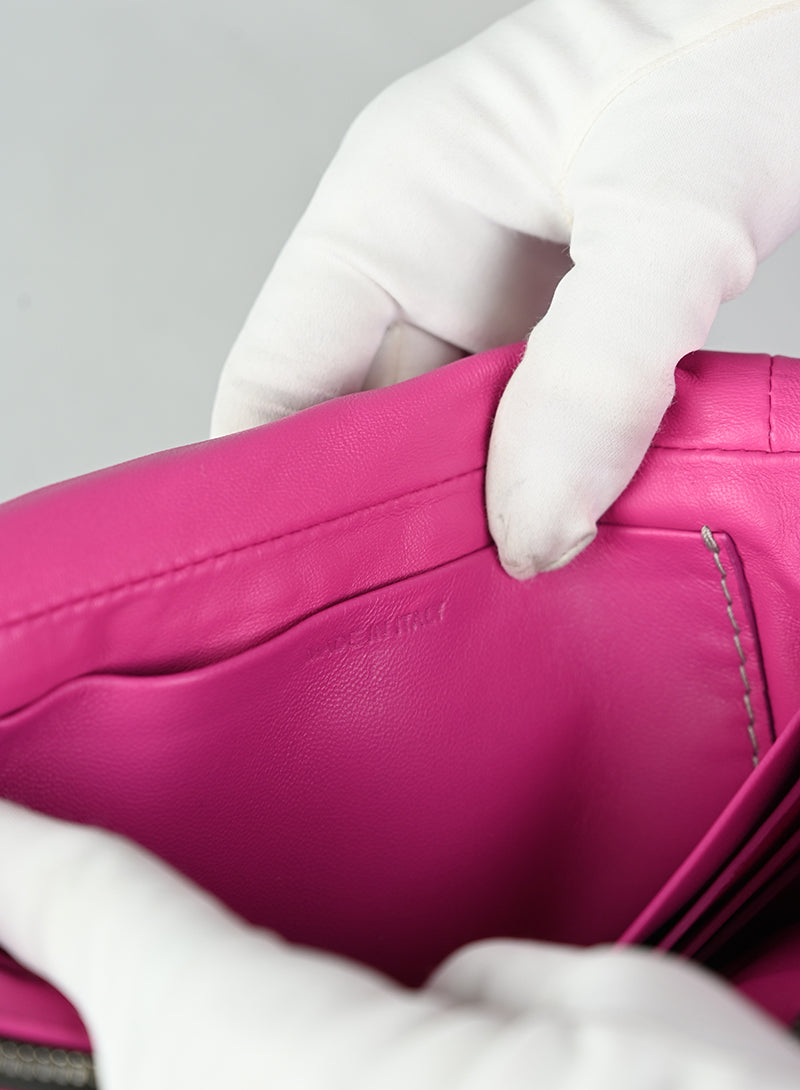 Rick Owens Borsa in pelle fucsia