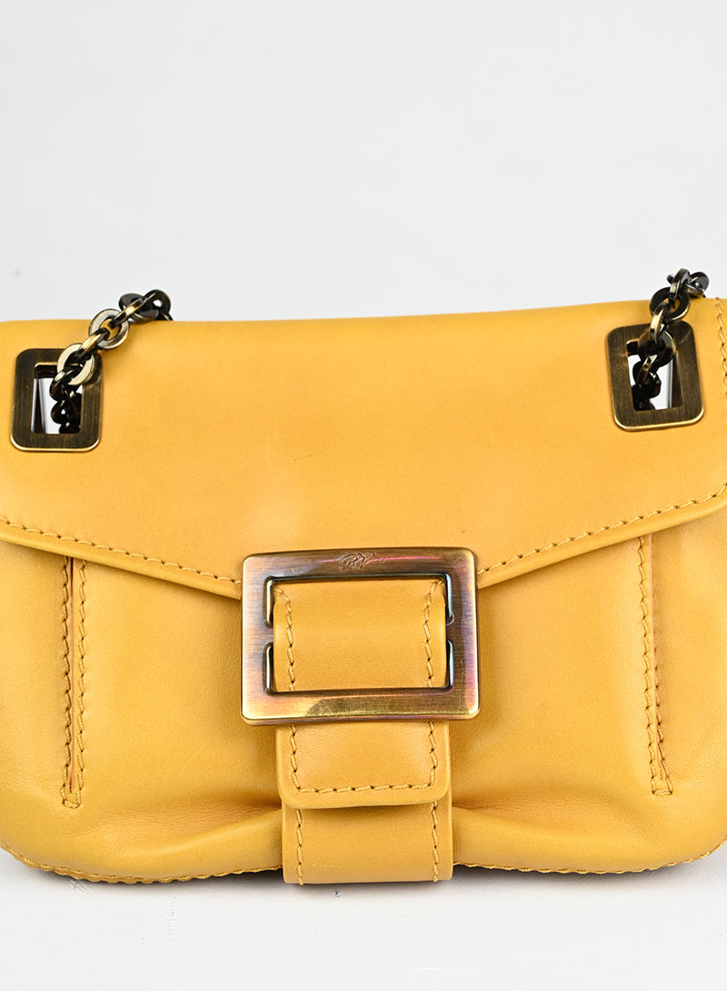 Roger Vivier Borsa in pelle ocra
