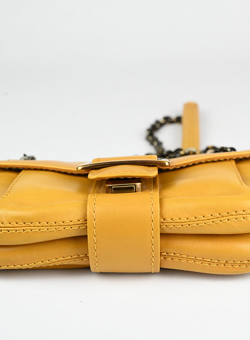 Roger Vivier Borsa in pelle ocra