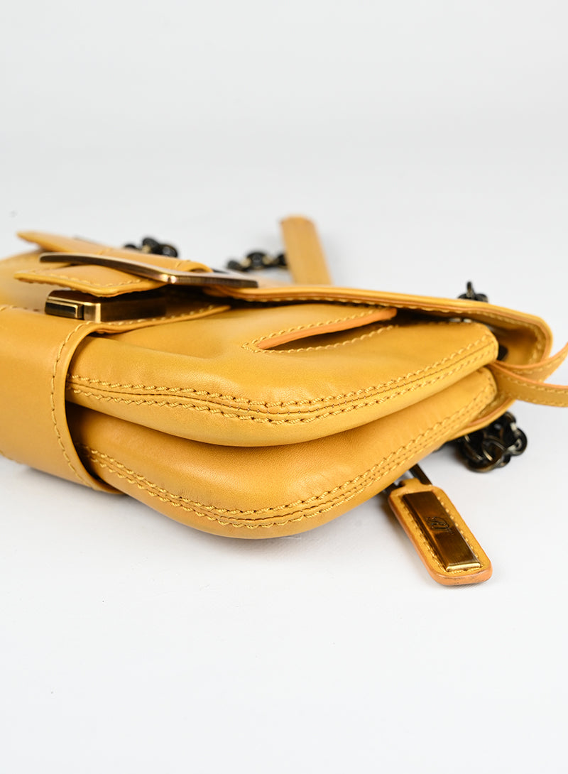 Roger Vivier Borsa in pelle ocra