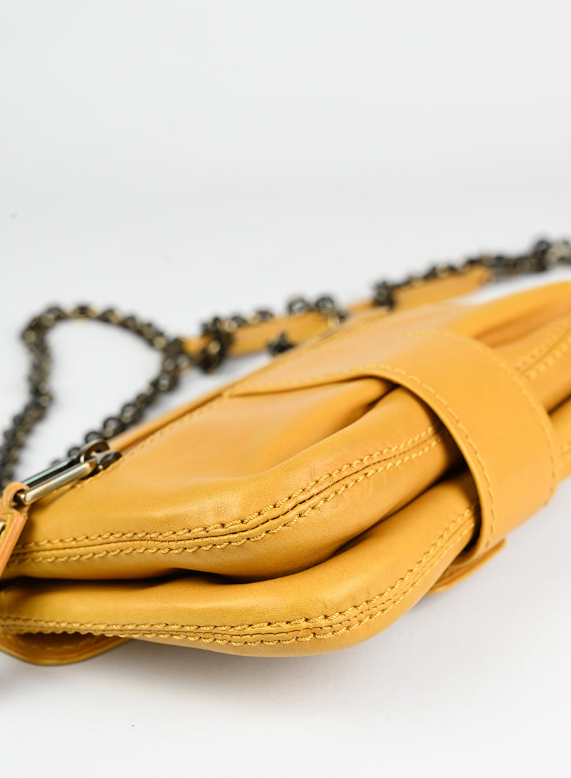 Roger Vivier Borsa in pelle ocra