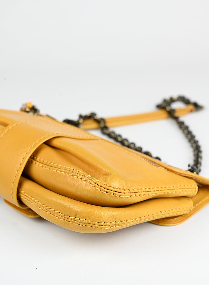 Roger Vivier Borsa in pelle ocra