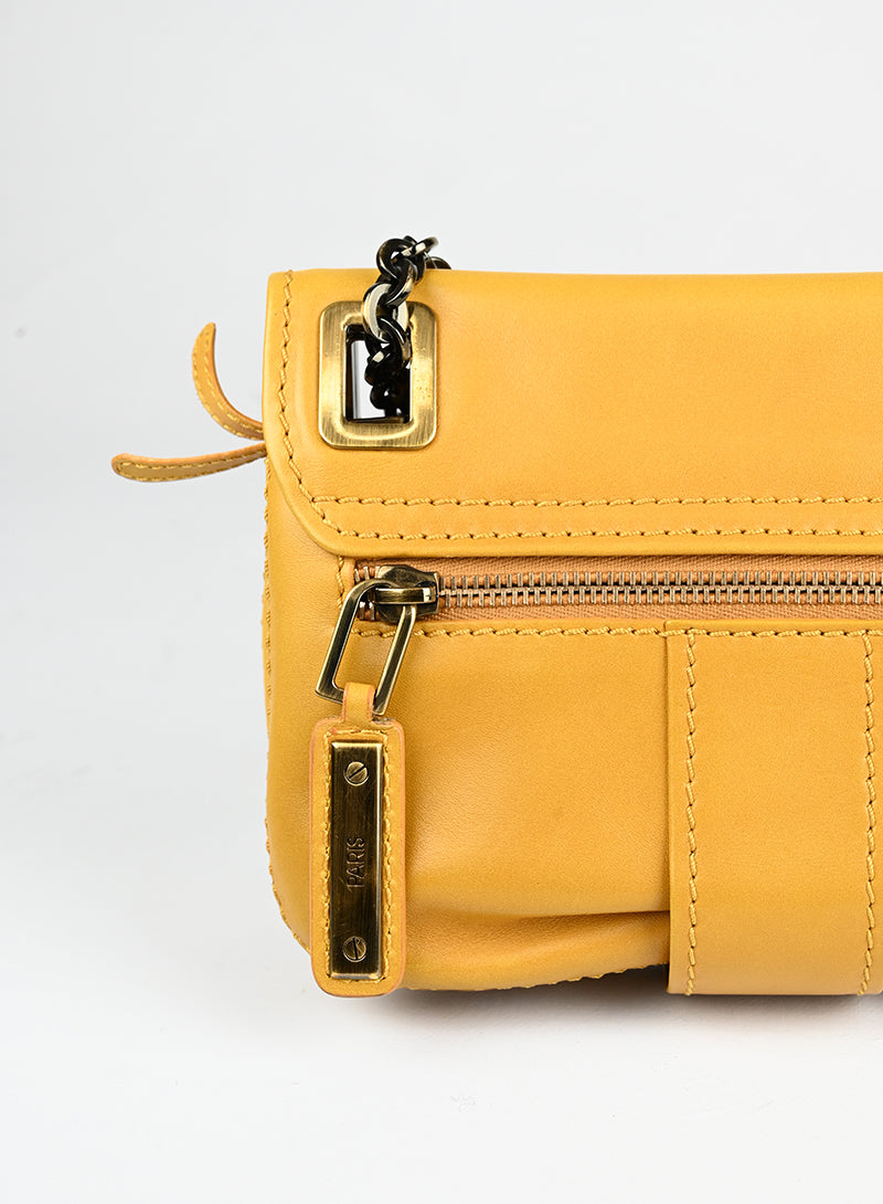 Roger Vivier Borsa in pelle ocra