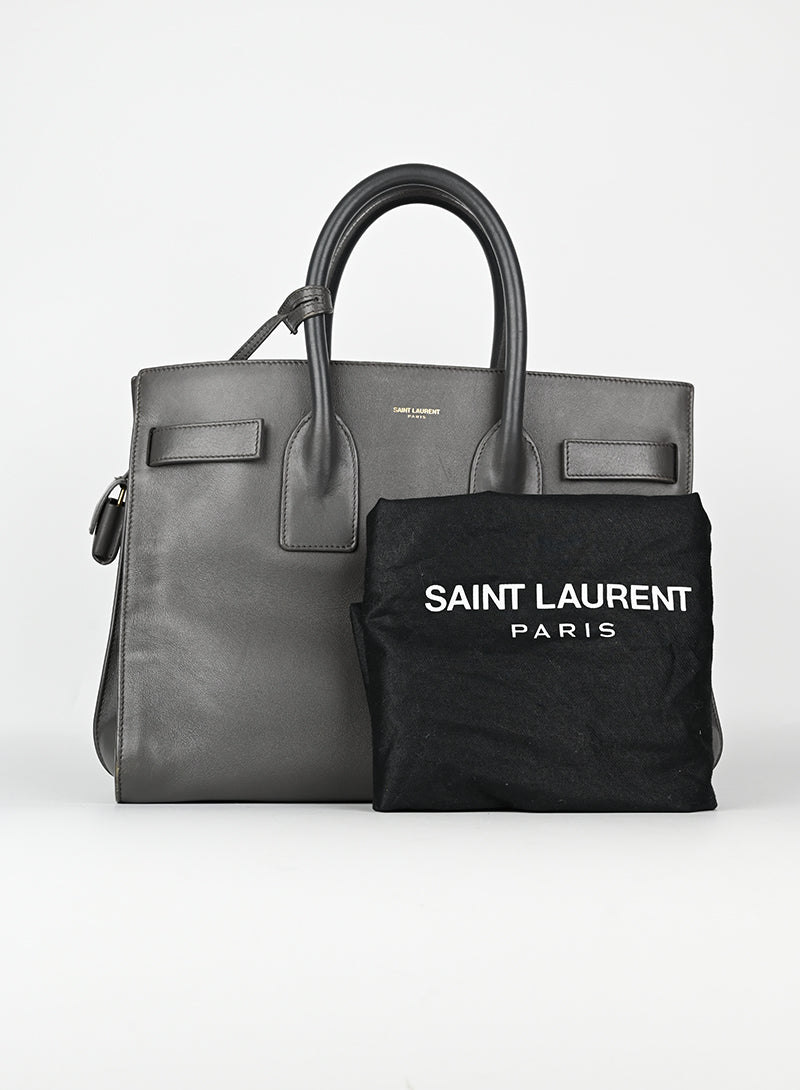 Saint Laurent Sac du Jour Small grigia