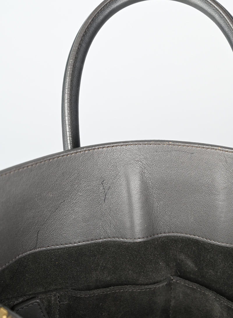 Saint Laurent Borsa Sac de Jour media grigia