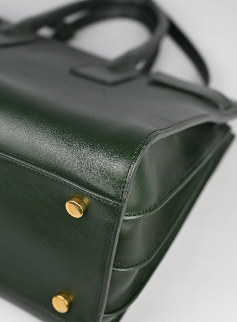 Saint Laurent Sac de Jour Pelle Verde
