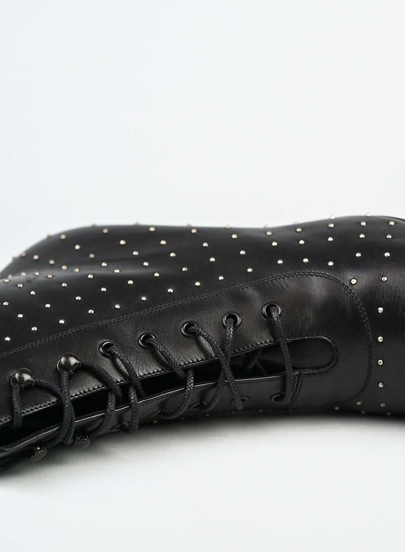 Saint Laurent Stivaletti in pelle nera - N. 37