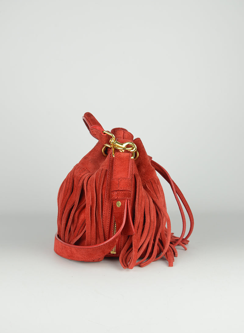 Saint Laurent Secchiello Emmanuelle rosso