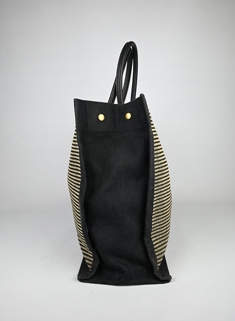 Saint Laurent Borsa Shopper Rive Gauche nera