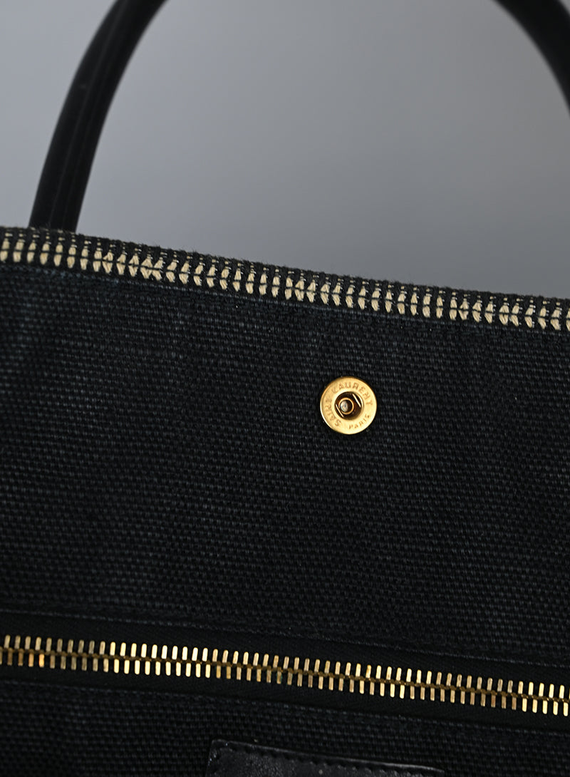 Saint Laurent Borsa Shopper Rive Gauche nera