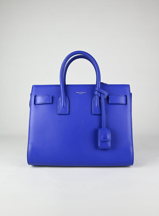 Saint Laurent Borsa Sac de Jour Baby blu