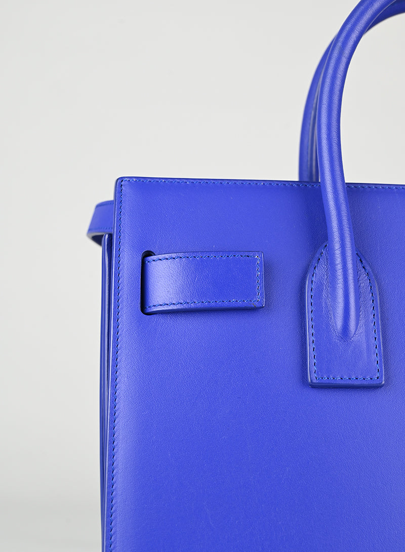 Saint Laurent Borsa Sac de Jour Baby blu