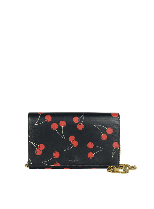 Saint Laurent Pochette con ciliegie