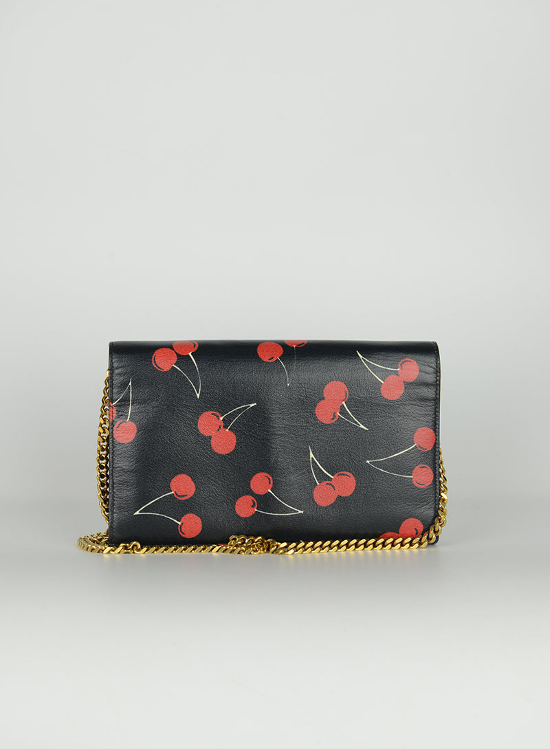 Saint Laurent Pochette con ciliegie