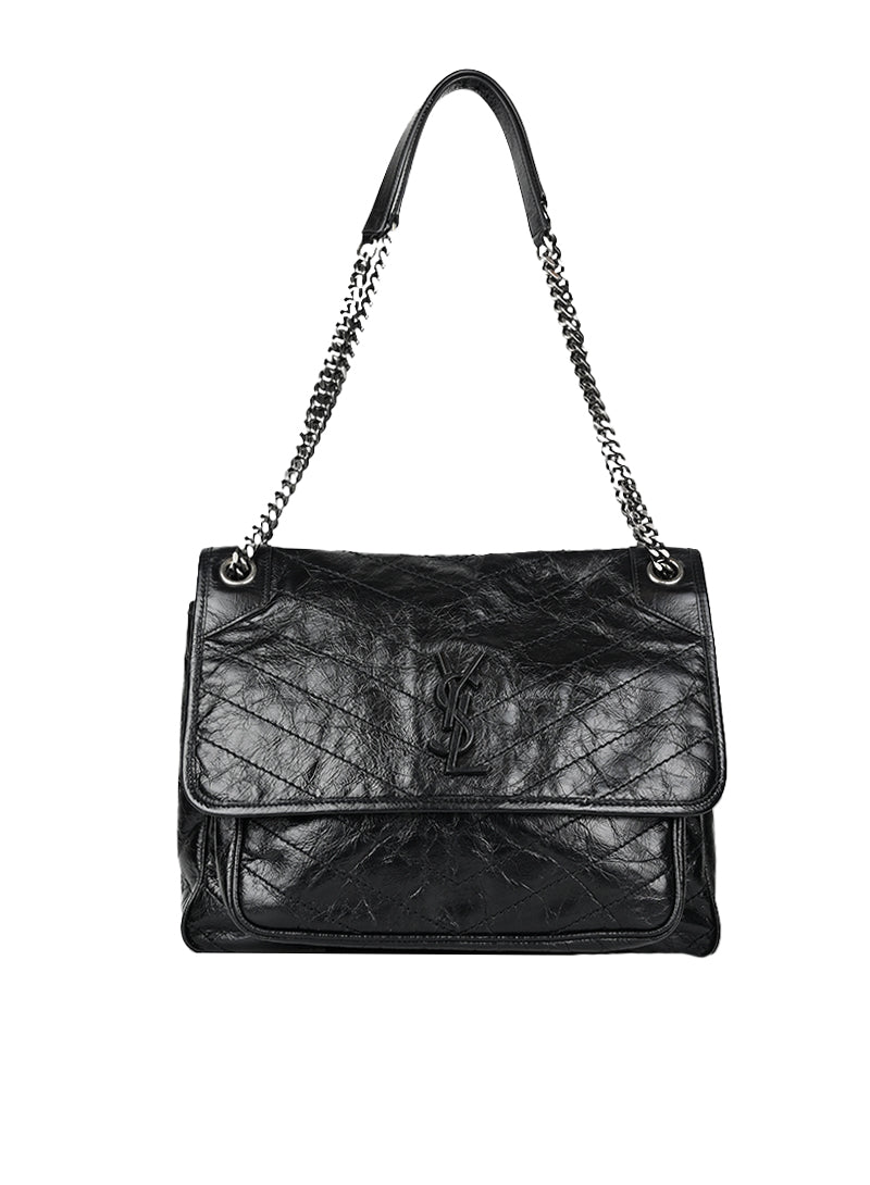 Saint Laurent Borsa Niki media nera