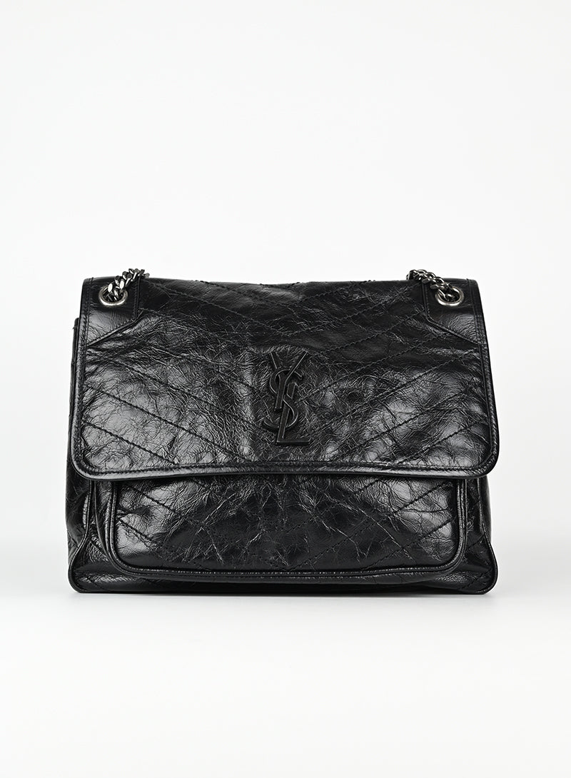 Saint Laurent Borsa Niki media nera