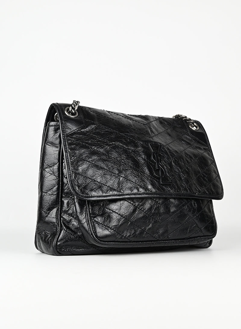 Saint Laurent Borsa Niki media nera