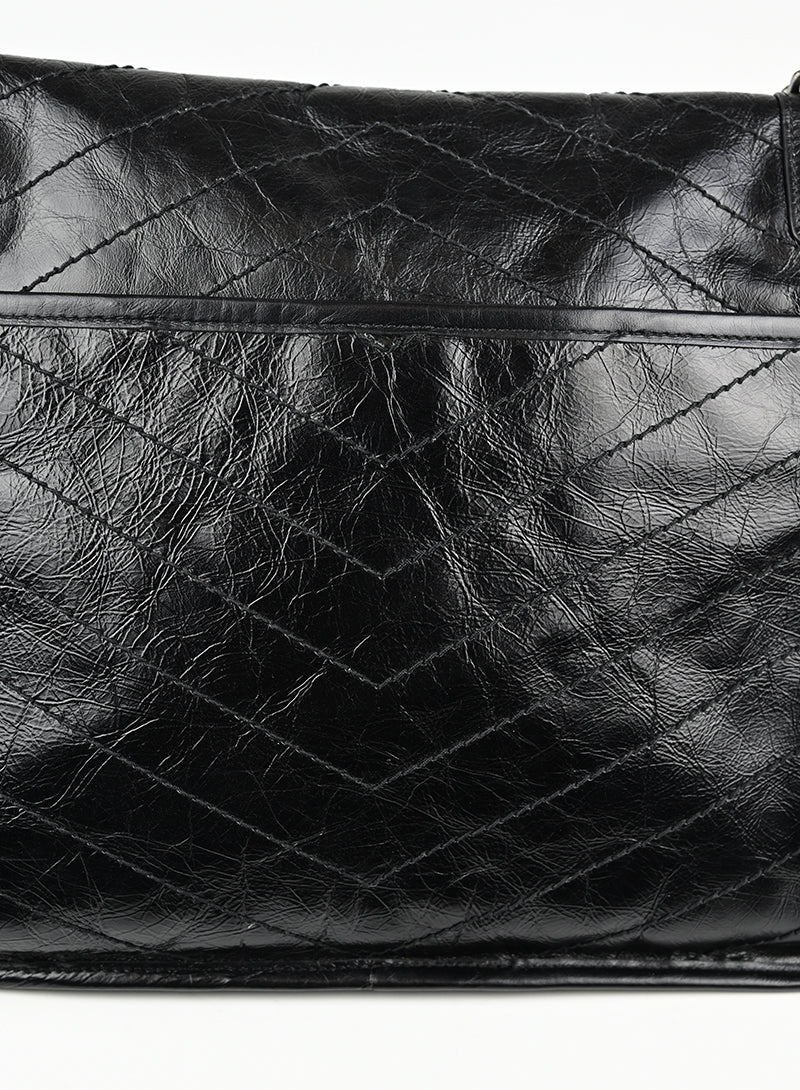 Saint Laurent Borsa Niki media nera