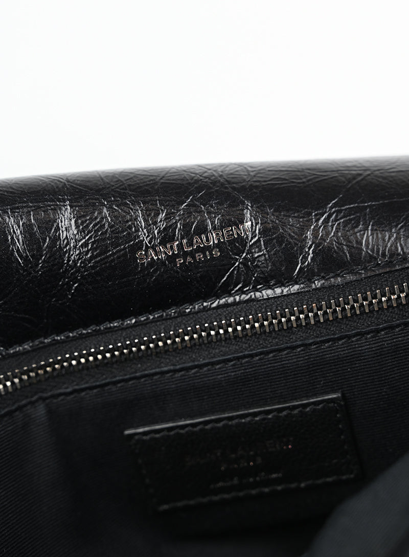 Saint Laurent Borsa Niki media nera