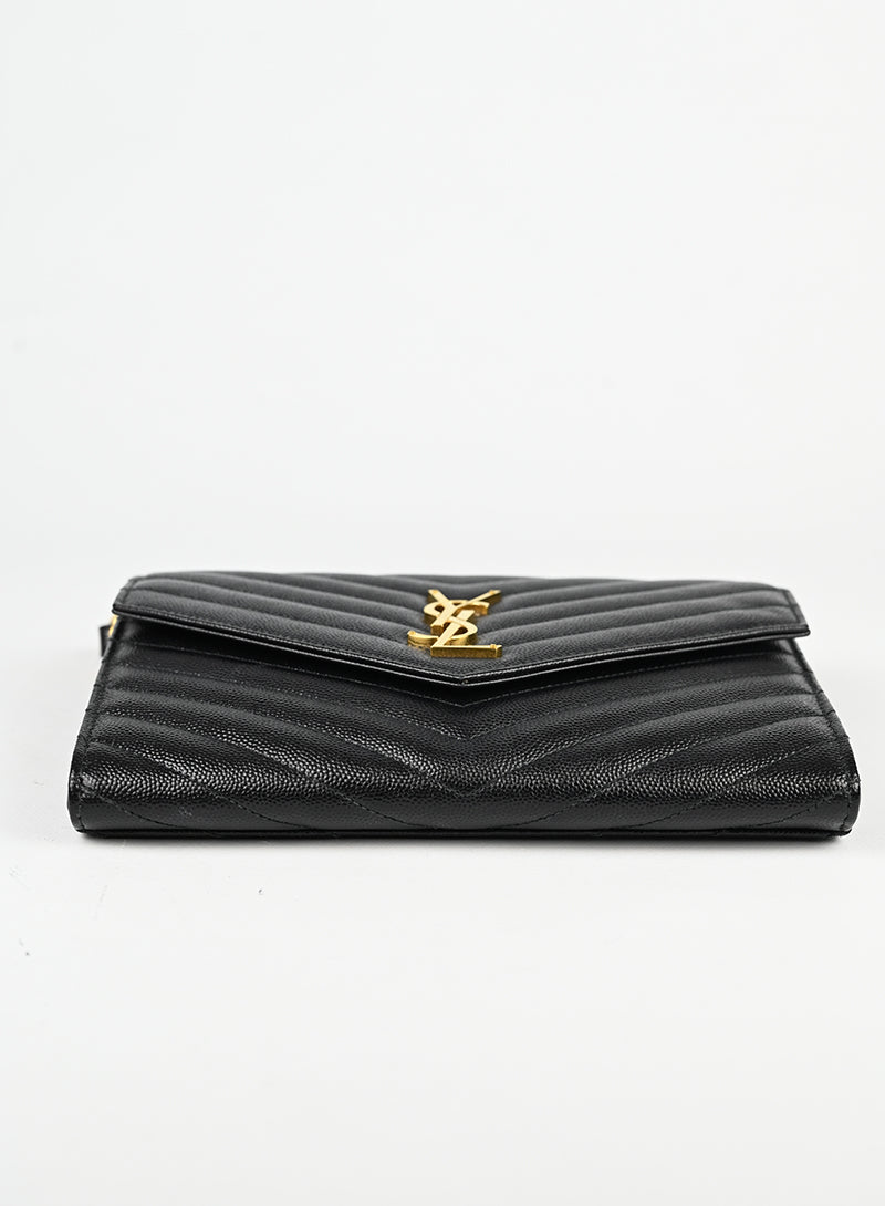 Saint Laurent Pochette Cassandre nera