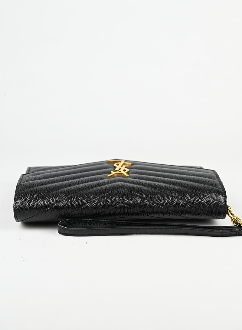Saint Laurent Pochette Cassandre nera