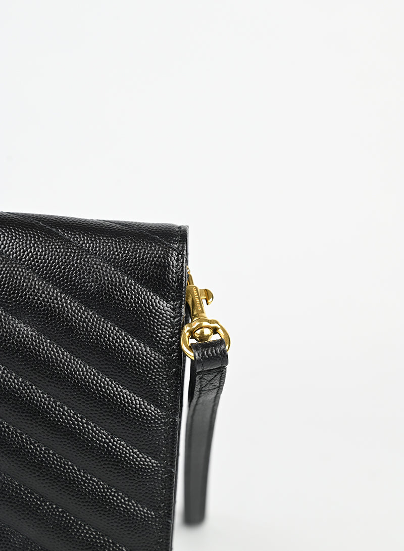 Saint Laurent Pochette Cassandre nera
