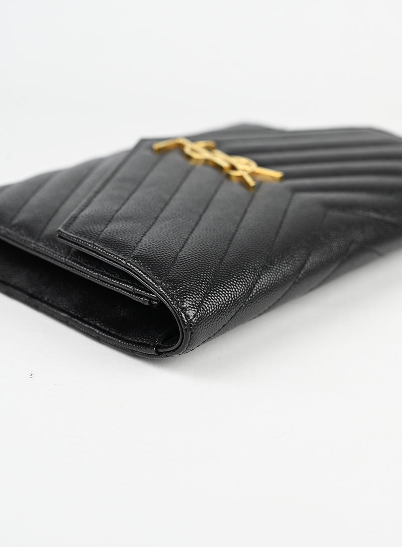 Saint Laurent Pochette Cassandre nera