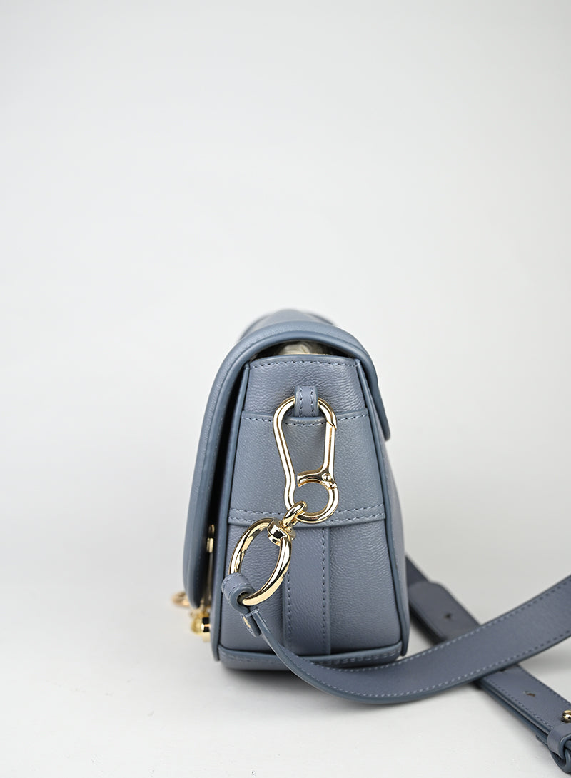 See by Chloè Borsa Mara in pelle azzurra