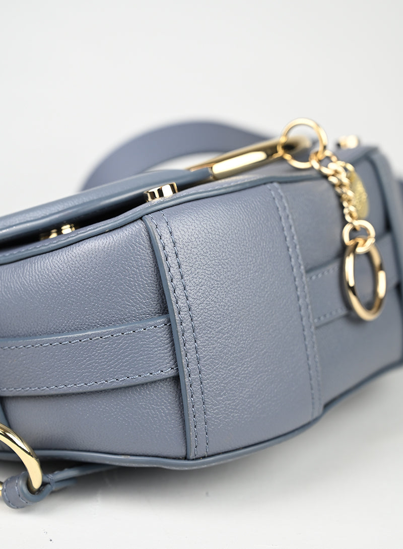 See by Chloè Borsa Mara in pelle azzurra