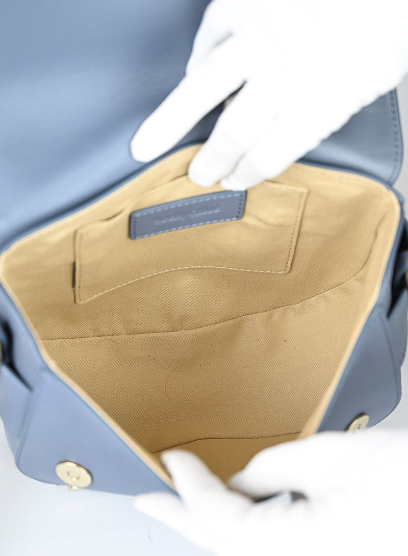 See by Chloè Borsa Mara in pelle azzurra
