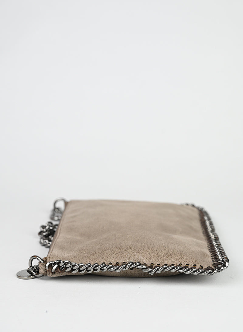 Stella Mc Cartney Pochette Falabella grigia