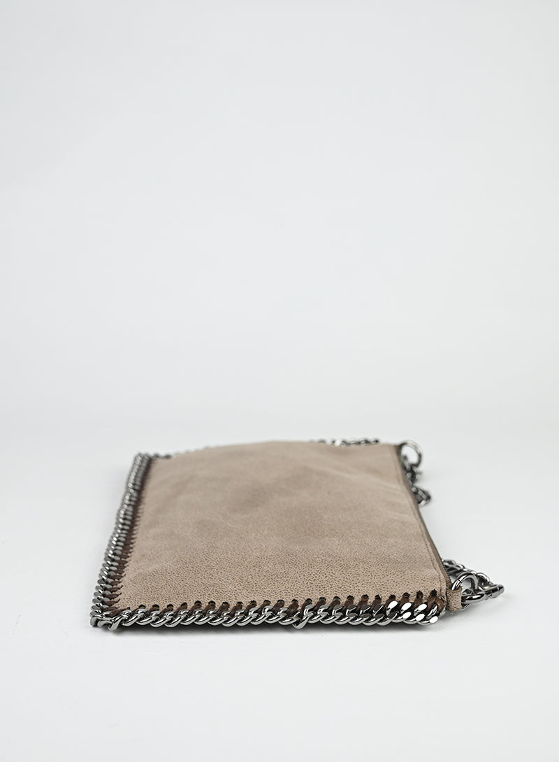 Stella Mc Cartney Pochette Falabella grigia
