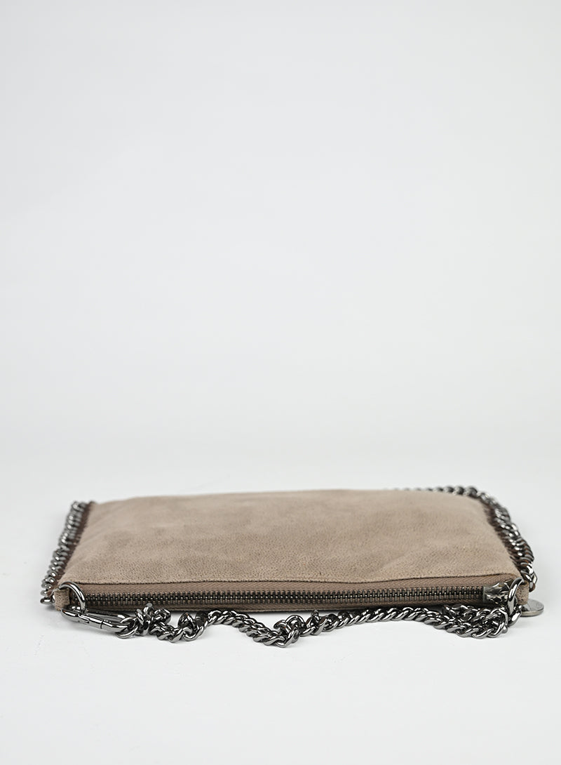 Stella Mc Cartney Pochette Falabella grigia