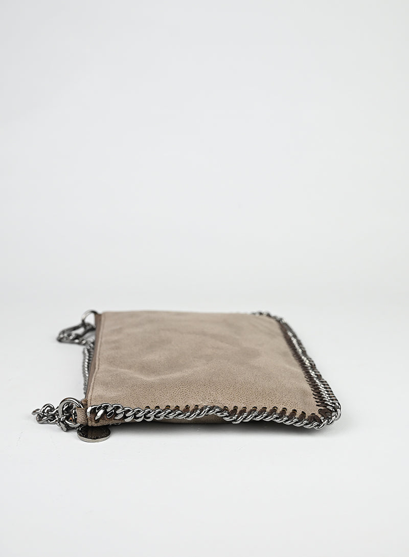Stella Mc Cartney Pochette Falabella grigia