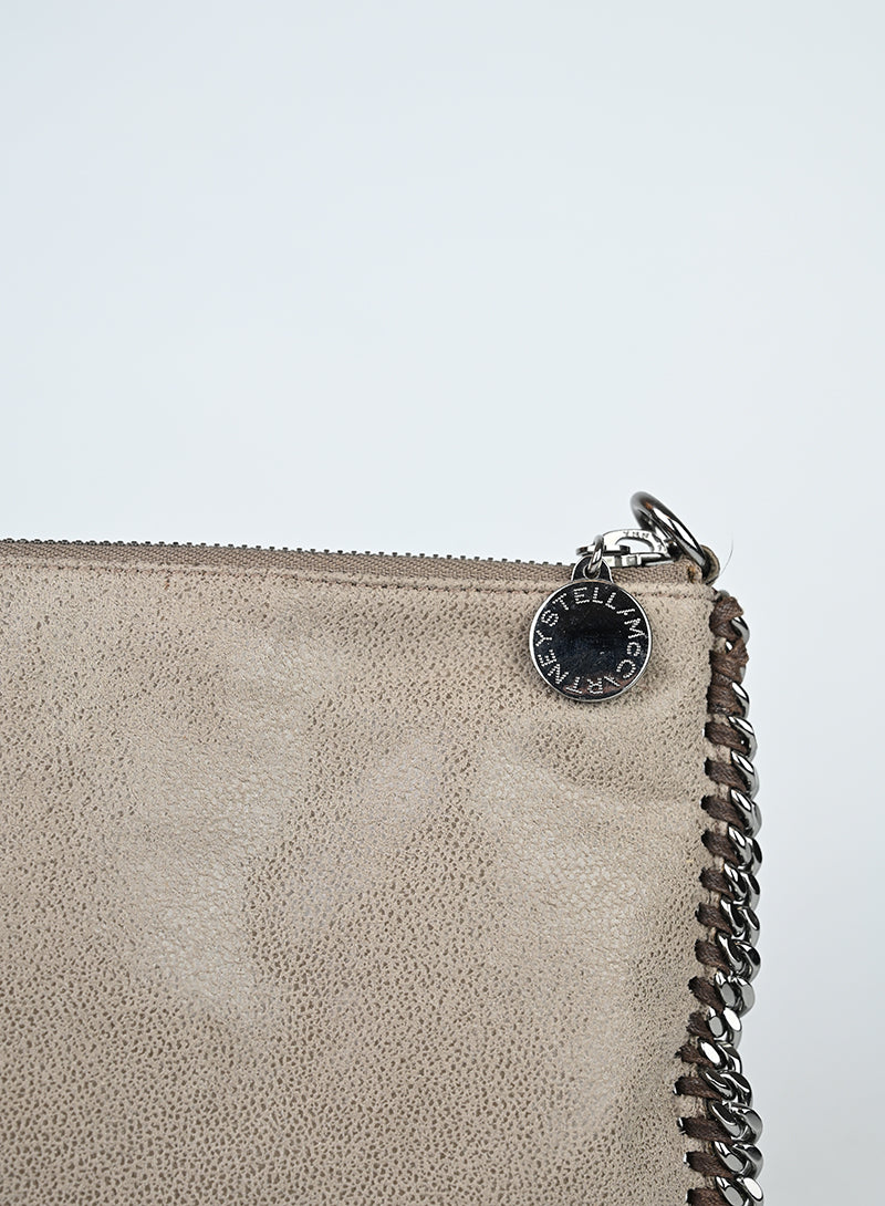 Stella Mc Cartney Pochette Falabella grigia