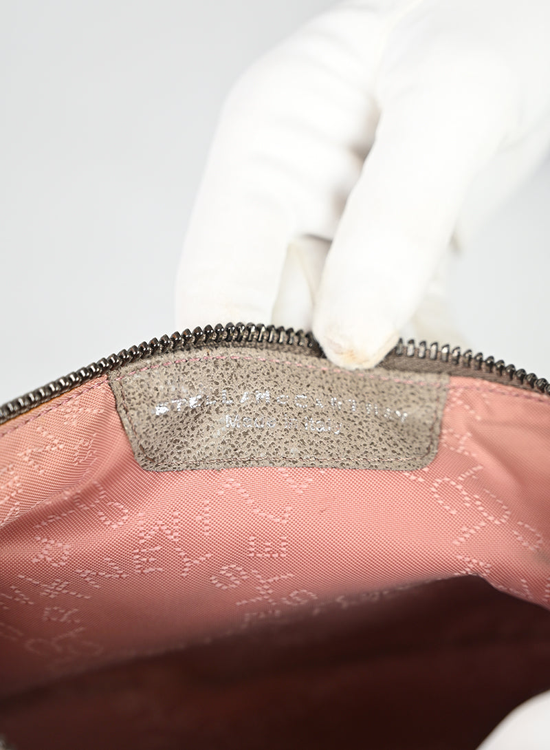 Stella Mc Cartney Pochette Falabella grigia