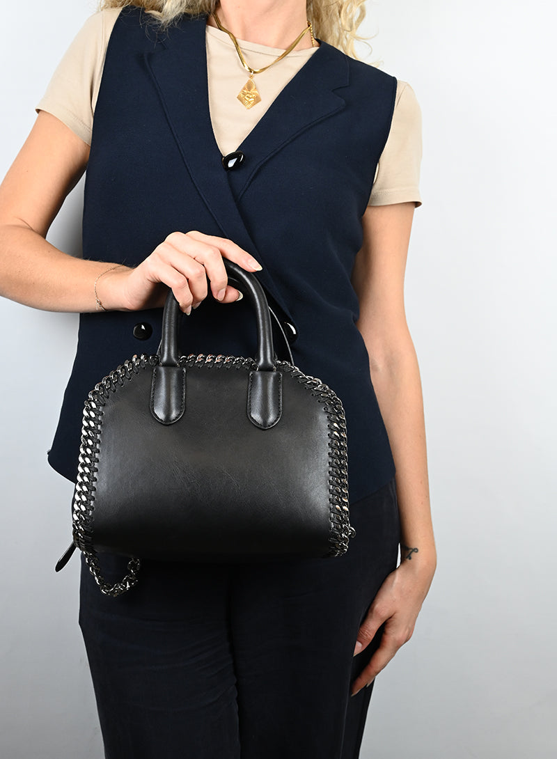 Stella Mc Cartney bauletto Falabella nero