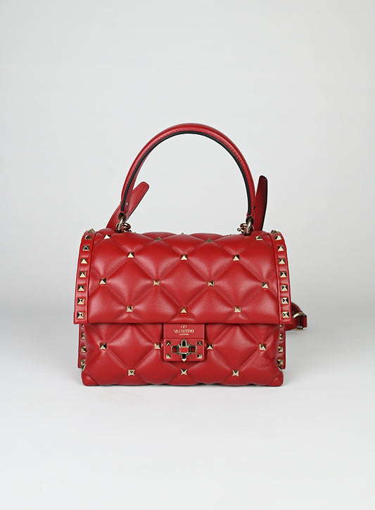 Valentino Borsa Candy in pelle rossa