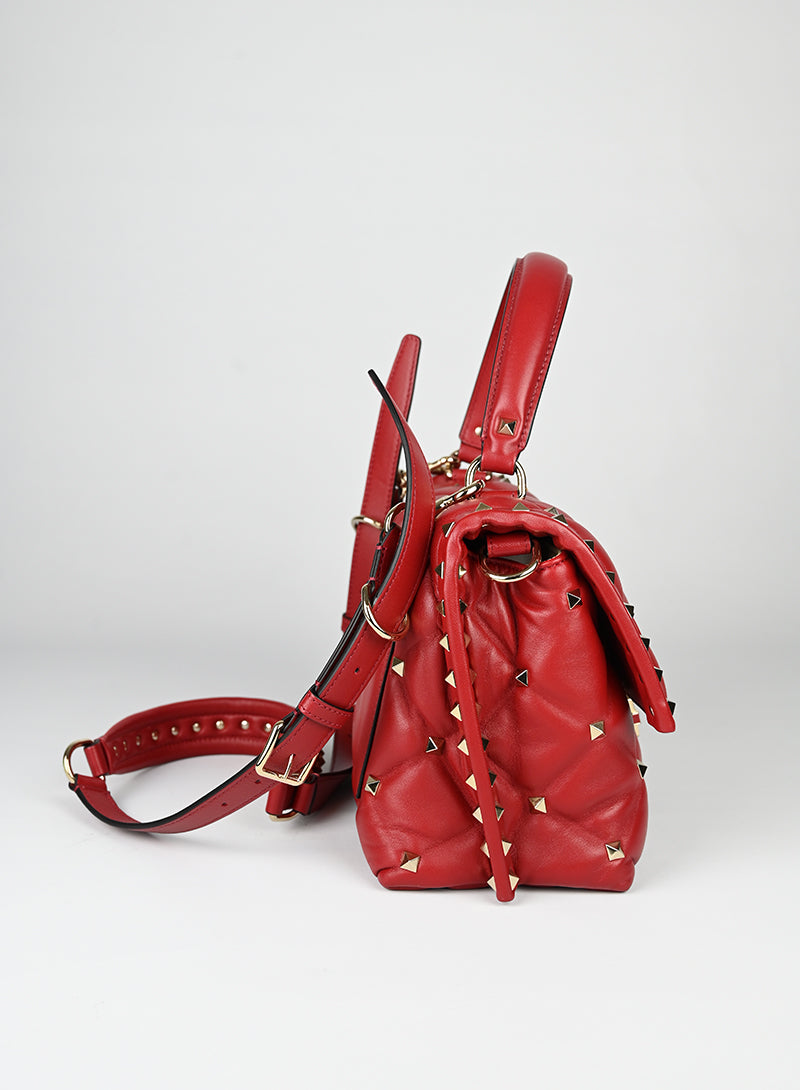 Valentino Borsa Candy in pelle rossa