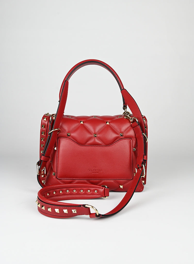 Valentino Borsa Candy in pelle rossa