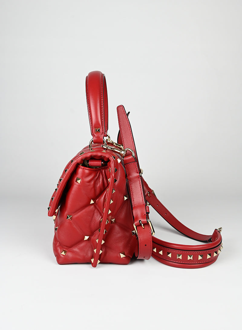 Valentino Borsa Candy in pelle rossa