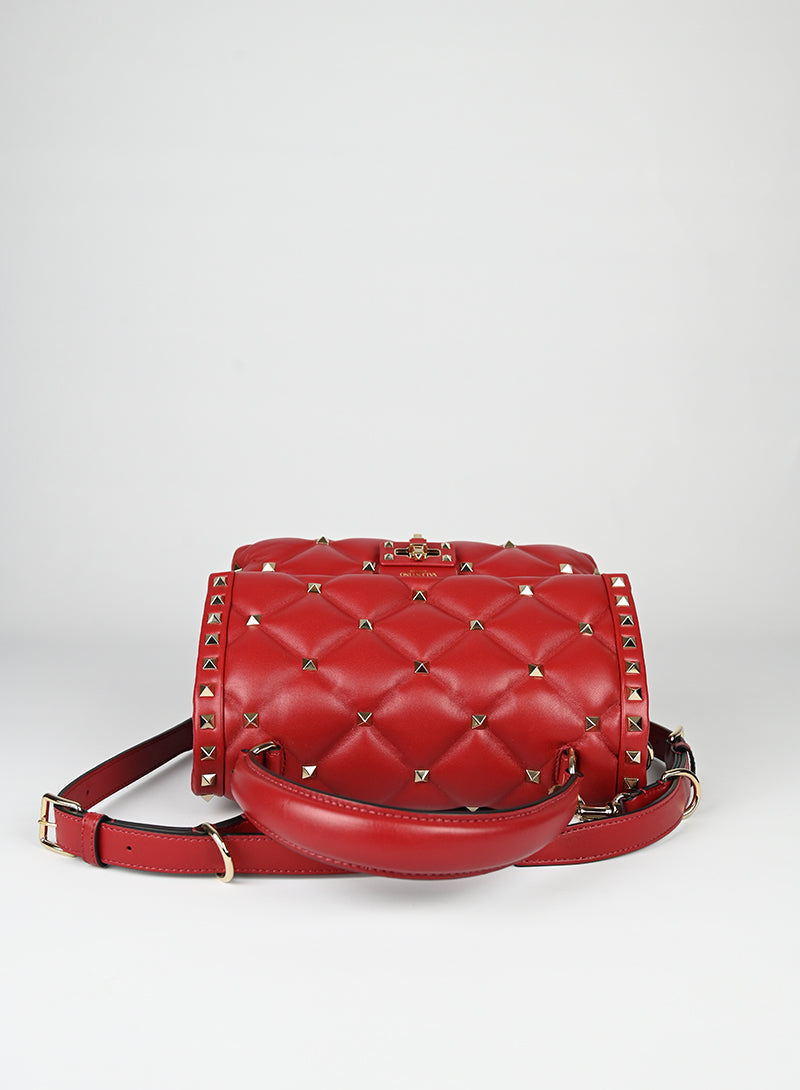 Valentino Borsa Candy in pelle rossa