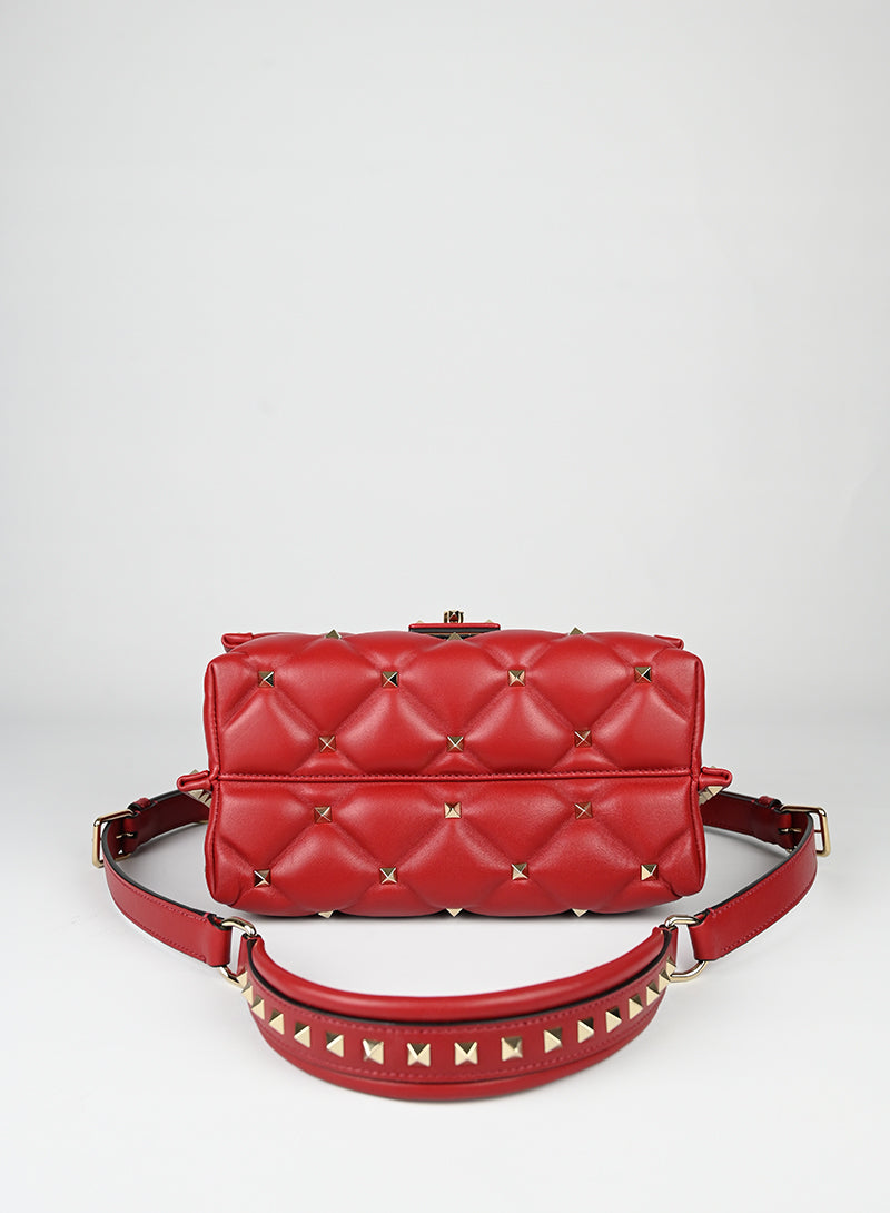 Valentino Borsa Candy in pelle rossa