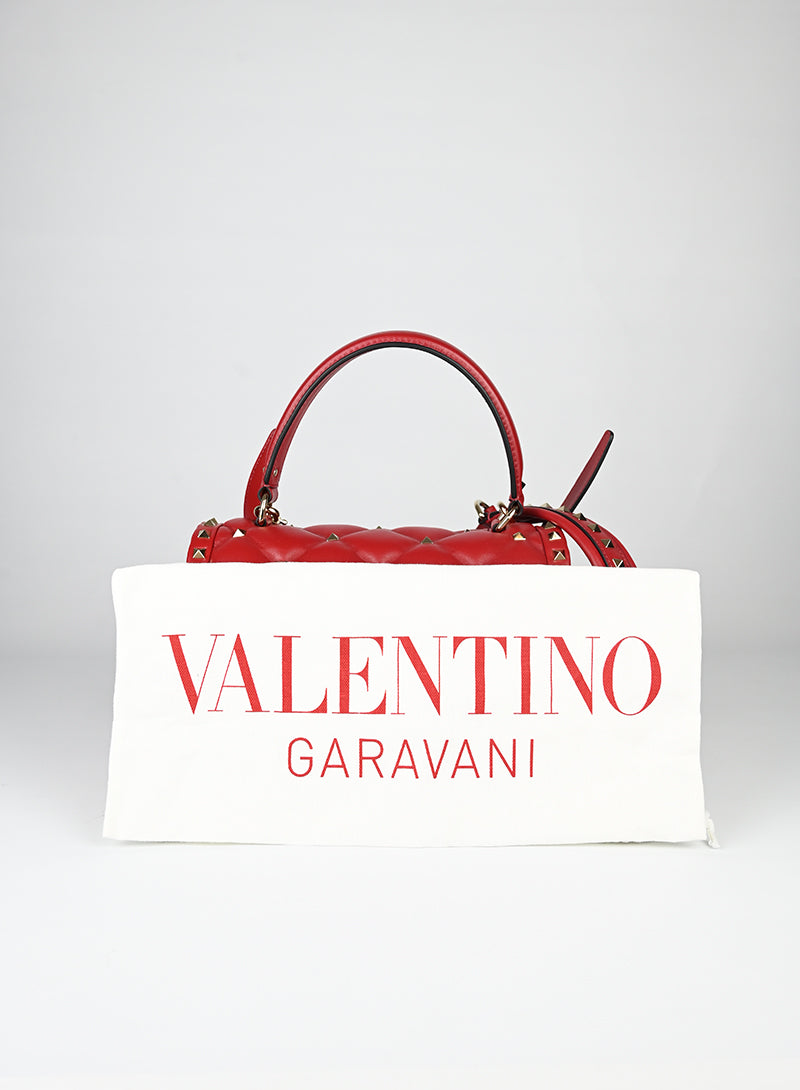 Valentino Borsa Candy in pelle rossa