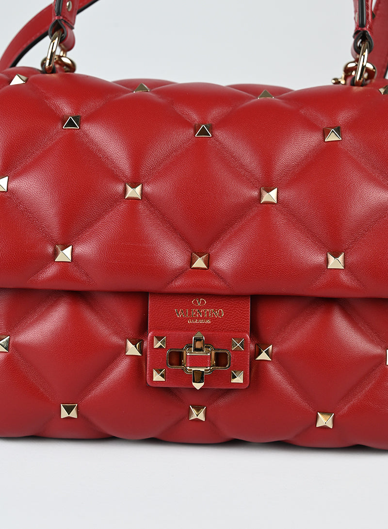 Valentino Borsa Candy in pelle rossa